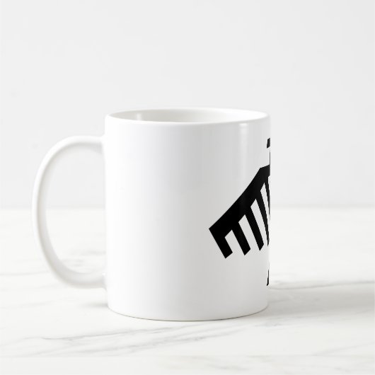 雷鳥 コーヒーマグカップ (左)