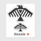 雷鳥 シール (シート)