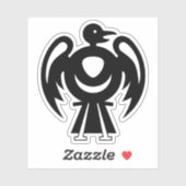 雷鳥 シール (シート)