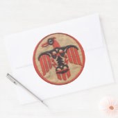 雷鳥 ラウンドシール (封筒)