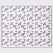 雷鳥 ラッピングペーパー (フラット)