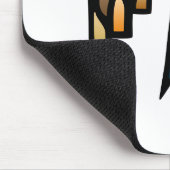 雷鳥-原産のアメリカインディアンの記号 マウスパッド (コーナー)