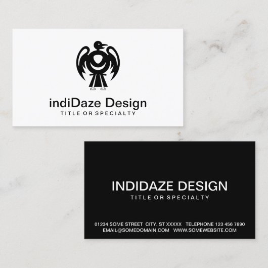 雷鳥v2 名刺 (正面/裏面)