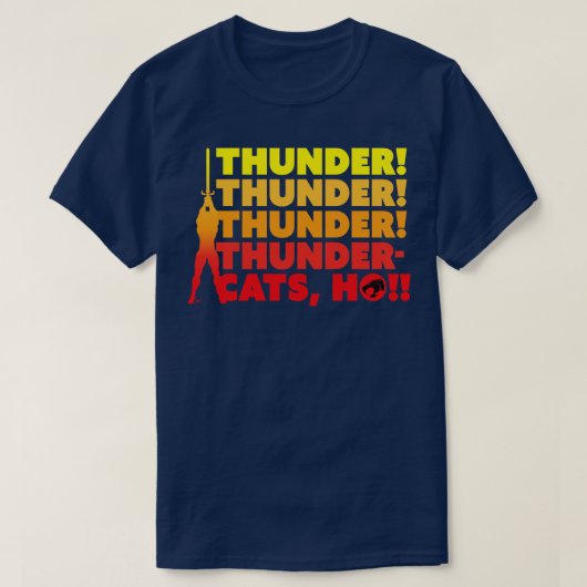 雷鳴 Tシャツ (デザイン正面)