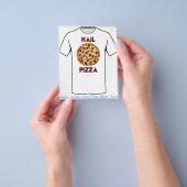 雹ピザ チラシ (手)