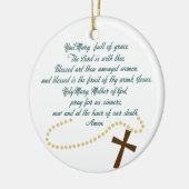 雹メアリー セラミックオーナメント (左)