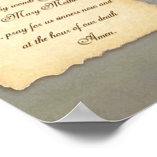 雹メアリー ポスター (角)