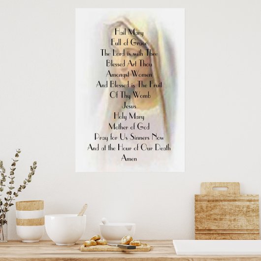 雹メアリー ポスター (キッチン)