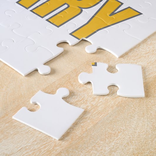 電おもしろい気技師妻の贈り物Yes彼は働く贈り物 ジグソーパズル (側面)