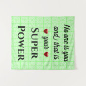 電すごい力 タペストリー (正面(横))