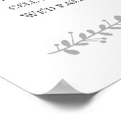 電エレガント子機器のプラグ結婚を抜く ポスター (角)