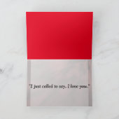 電クラシック話グリーティングカード カード (内部)