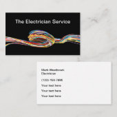 電クール気サービス用名刺 名刺 (正面/裏面)