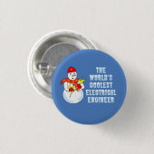 電クール気技師 缶バッジ (正面&裏面)