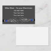 電シンプル気サービス 名刺 (正面/裏面)