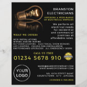 電スタイリッシュ気工広告学者 チラシ (正面)