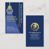 電スタイリッシュ球スイッチ回路 名刺 (正面/裏面)