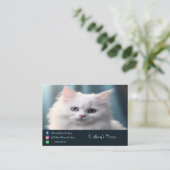 電パーソナライズされた池用呼出カード コーリングカード (スタンド正面)