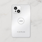 電フェイク話は名刺 名刺 (裏面)