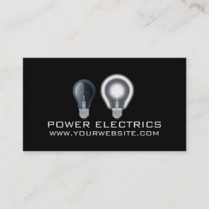 電モダン力電気カード 名刺