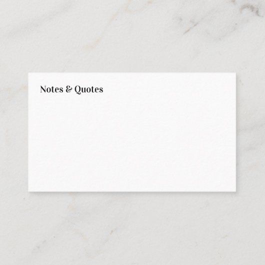 電モダン気ユニーク業者の名刺 名刺 (裏面)