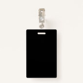 電モダン気技師の従業員ID名バッジ バッジ (裏面クリップ)