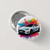 電モダン気車 缶バッジ (正面&裏面)