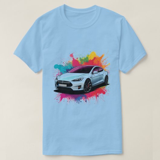 電モダン気車 Tシャツ (デザイン正面)