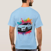 電モダン気車 Tシャツ (裏面)