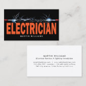 電モダン線電気技師 名刺 (正面/裏面)