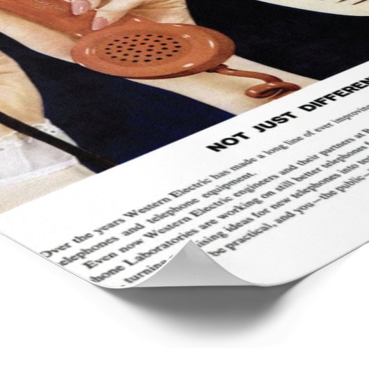 電モダン話 ポスター (角)