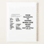 電信からメールや文字を打つへ プランナー手帳 (裏面)