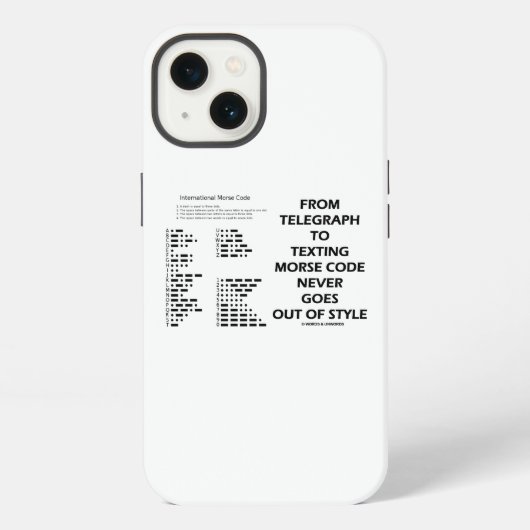 電信からメールや文字を打つへ iPhoneケース (裏面)