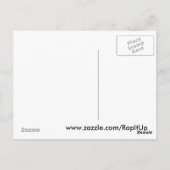 電信の丘の野生のパロット ポストカード (裏面)