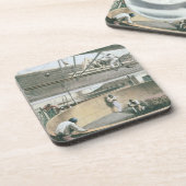 電信を巻いてwoでタンクでケーブルで通信して下さい コースター (左側)