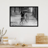 電信メッセンジャーボーイワコ、テキサス州1913 ポスター (キッチン)