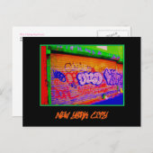 「電光落書きゲート」はがき ポストカード (正面/裏面)