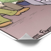 電前向き池ポスター ポスター (角)