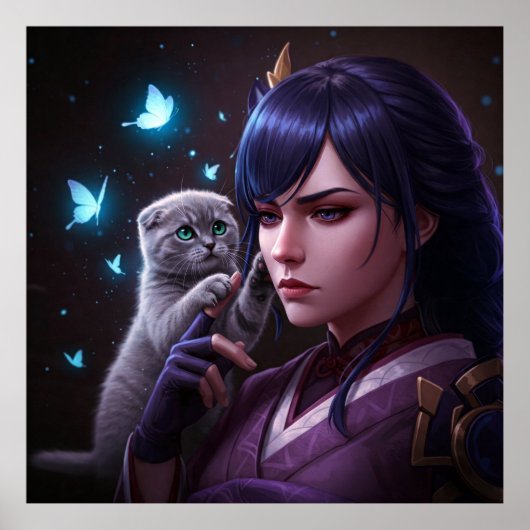 電力とハートのバランス ポスター (正面)