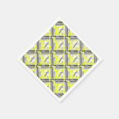 電力エネルギー抽象芸術芸術 スタンダードカクテルナプキン (角)