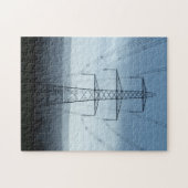 電力ケーブル伝送ジグソーパズル ジグソーパズル (横)