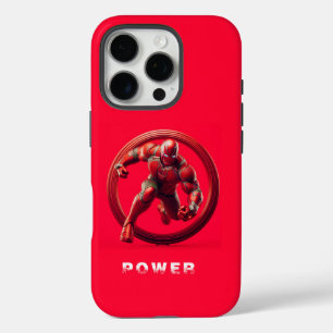 電力サージ iPhone 16 PROケース