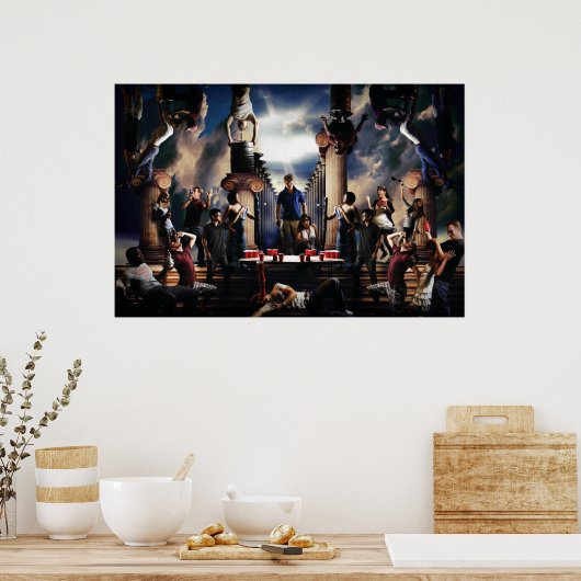 電力時間 ポスター (キッチン)