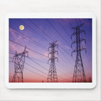 電力線三倍 マウスパッド