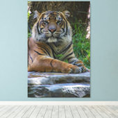 電力 キャンバスプリント (インサイチュ (ウッドフロア))