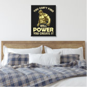 電力 キャンバスプリント (インサイチュ (寝室))