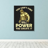 電力 キャンバスプリント (インサイチュ (ウッドフロア))