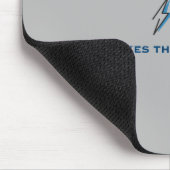 電力：広大な自然の中で灯された家 マウスパッド (コーナー)