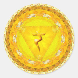 電力、火災、強度、太陽のチャクラのシール ラウンドシール