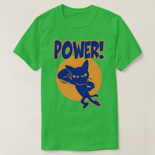 電力 Tシャツ (デザイン正面)